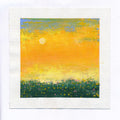 Original Acrylic Landscape Painting, Small Canvas Art (5x5 inch)