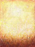 Original Acrylic Abstract Landscape Painting, 11.8” x 15.7”