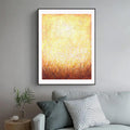 Original Acrylic Abstract Landscape Painting, 11.8” x 15.7”