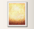 Original Acrylic Abstract Landscape Painting, 11.8” x 15.7”