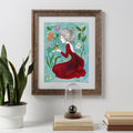 Art Print Vogel Druck  Kunstposter A4