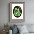 Maiglöckchen Druck Poster Fine Art Print Blume A4 Kunstposter Malerei  Wohndekoration