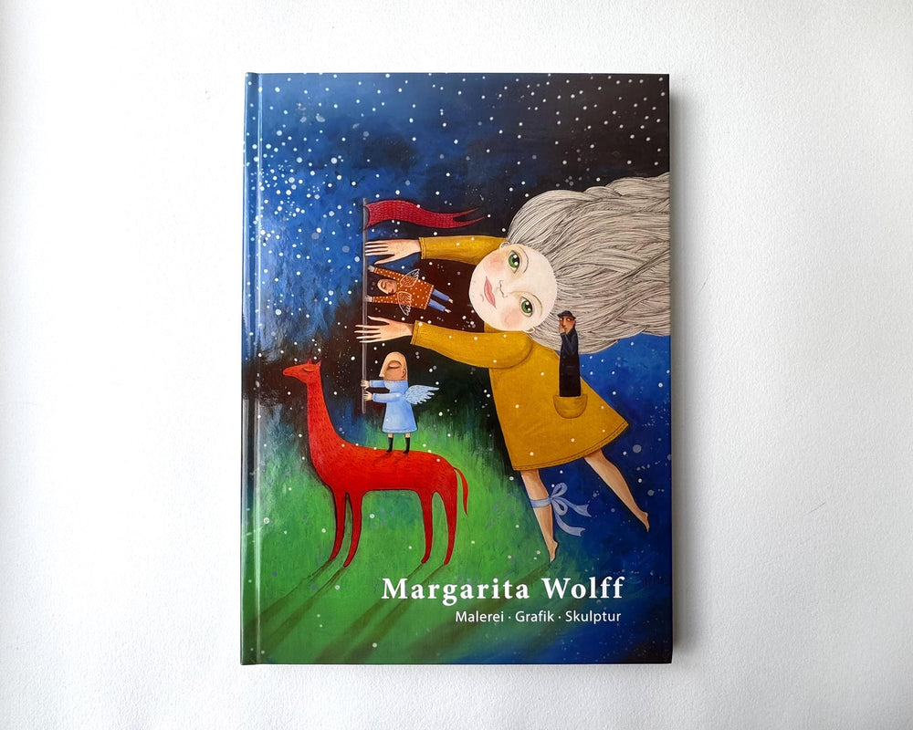 Kunstkatalog Margarita Wolff – Hardcover Künstlerbuch | Malerei · Grafik · Skulptur | 144 Seiten