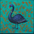 Dunkle Anmut – schwarzer Schwan